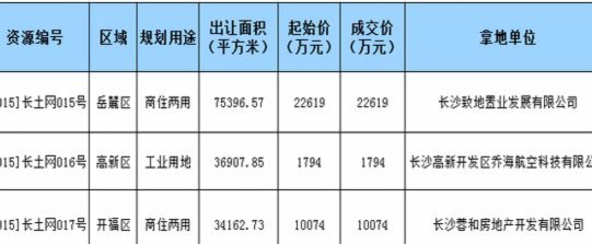 长沙28套房产将被拍卖