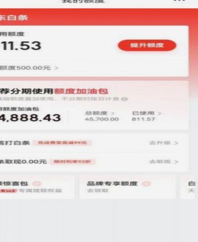 白条加油额度是什么意思