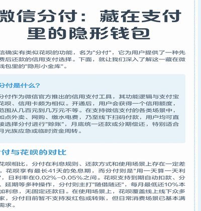 微信分付套出来现金能用吗