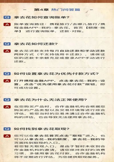携程拿去花怎么提前还款